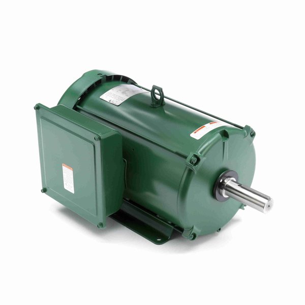 Leeson Crop Dryer Motor, 10 HP, 1 Ph, 60 Hz, 230 V, 1800 RPM, 215TZ Frame, TEFC 141311.00